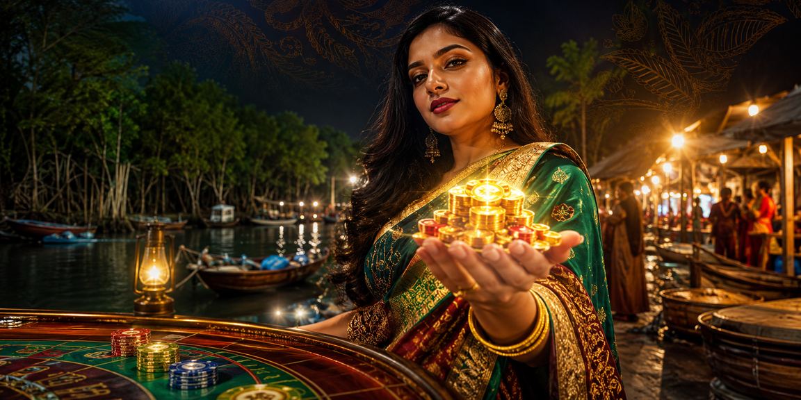 খুলনার রাতের বাজারে 71bd মোবাইল অ্যাপে ক্যাশব্যাক বোনাস উপভোগ করছেন একজন ব্যবহারকারী